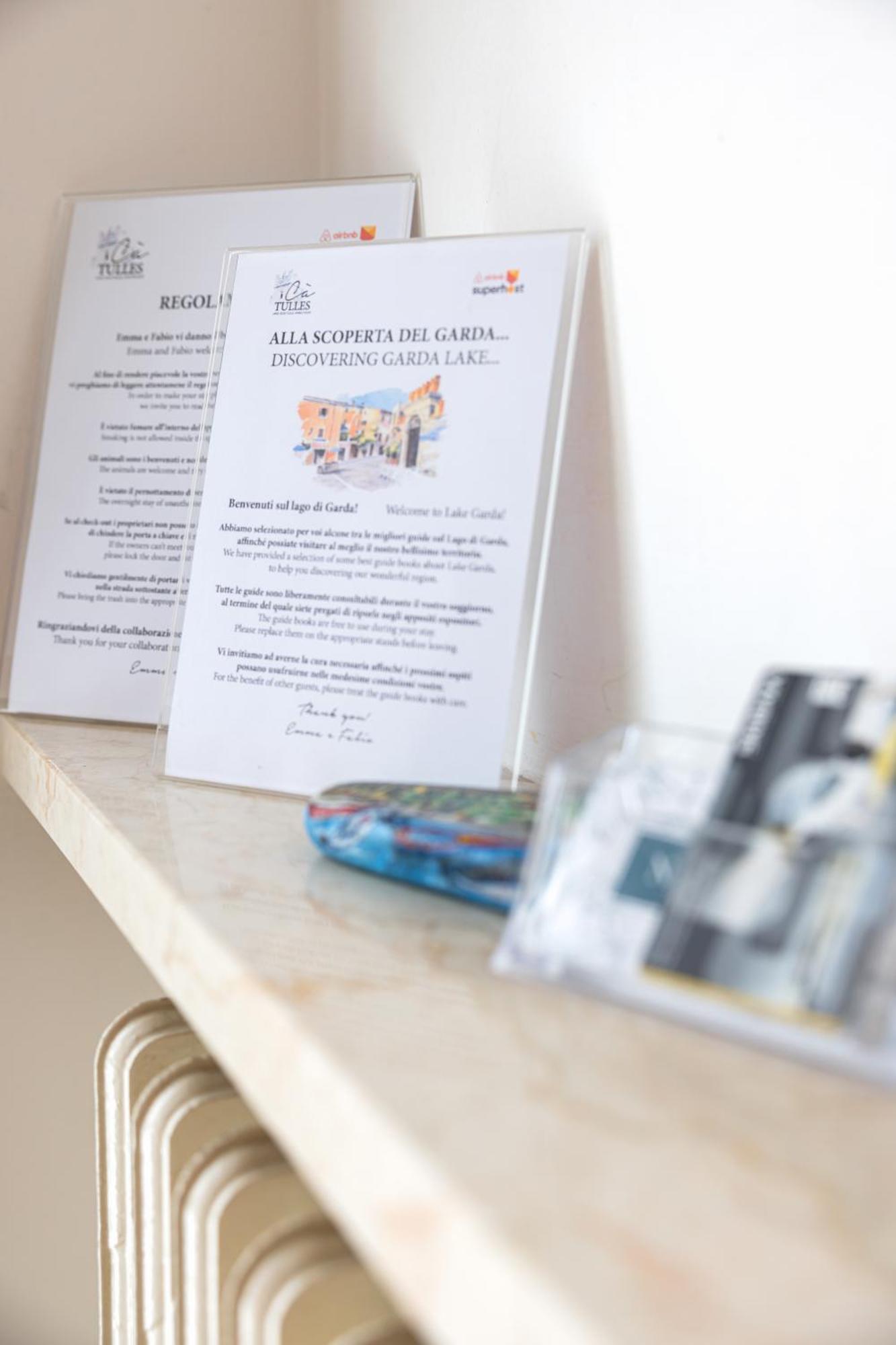 Boutique Apartment Ca Tulles Torri del Benaco Kültér fotó
